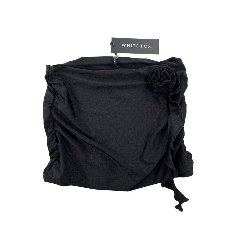 White Fox Boutique - Dancing In The Street Mini Skirt in Black